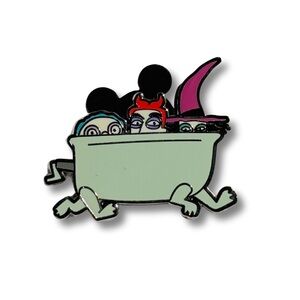 Lock, Shock & Barrel Disney Pin –Nightmare Before Christmas Enamel Pin, Backpack